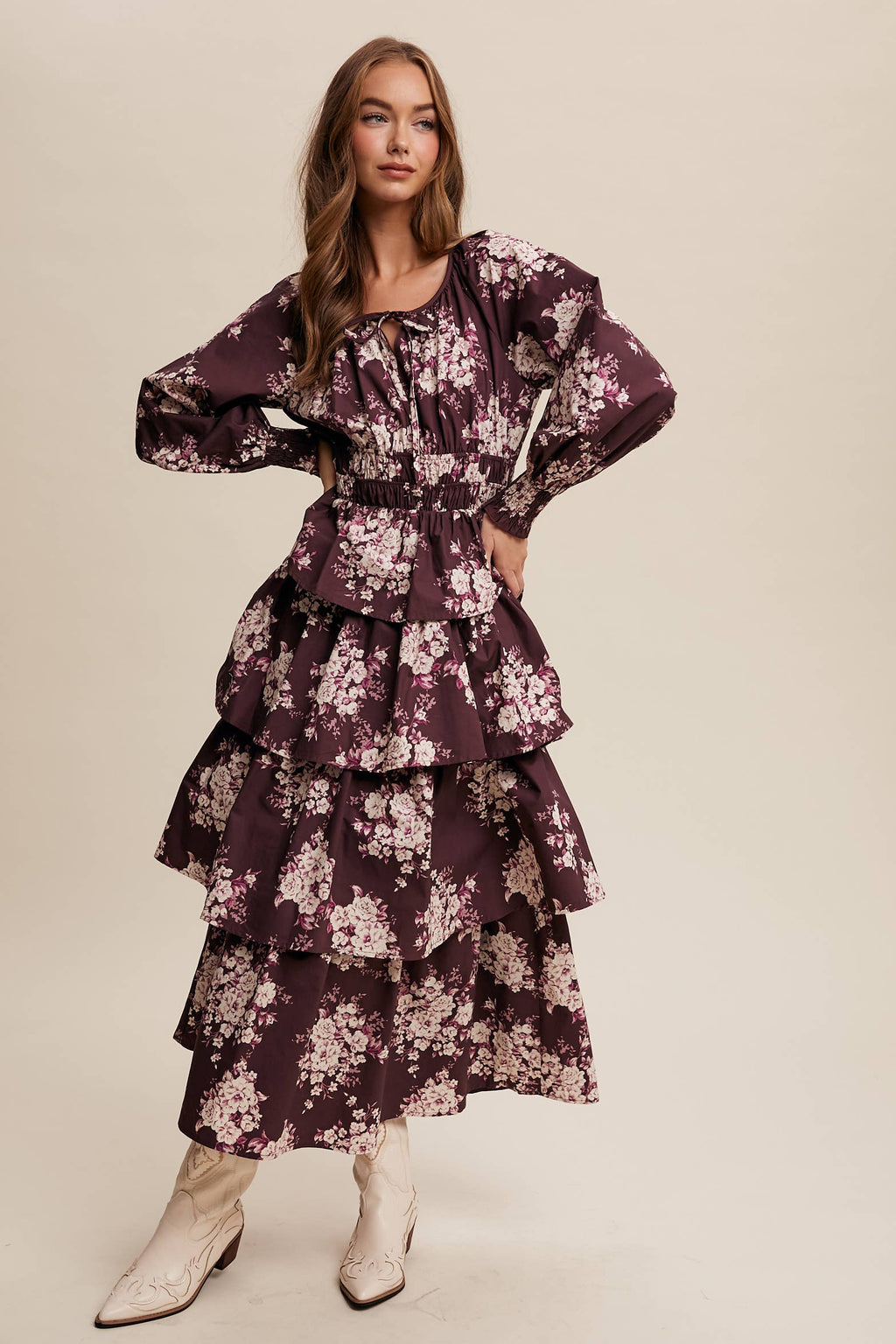Victoria maxi dress